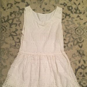 White dress. Size 10